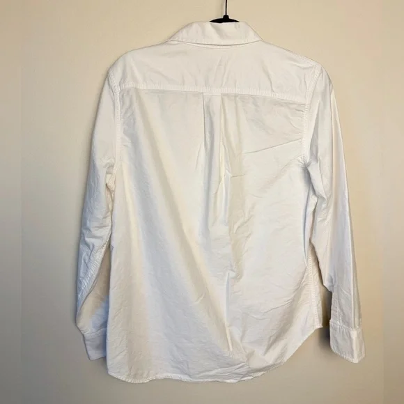 Aime Leon Dore White crest oxford button down shirt in white - size small - Picture 7 of 9